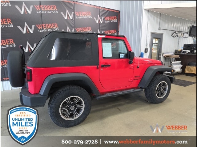 Used 2013 Jeep Wrangler Sport with VIN 1C4AJWAG4DL632326 for sale in Detroit Lakes, Minnesota