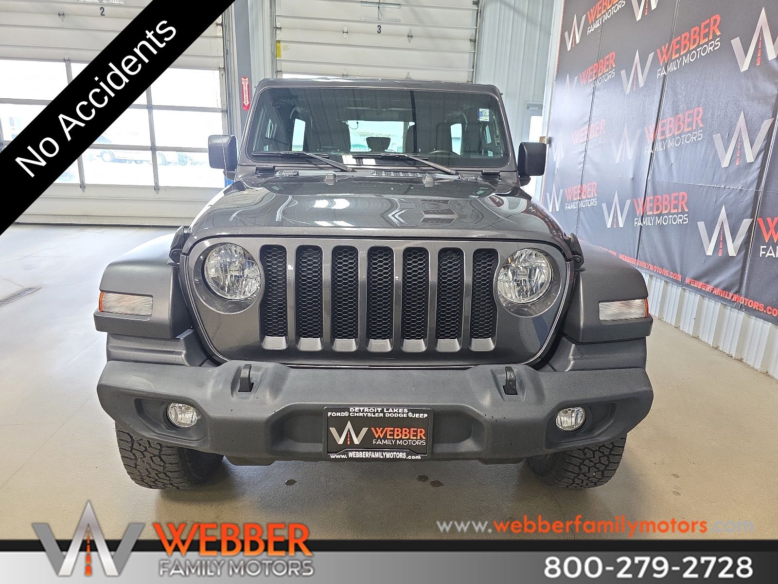 Used 2020 Jeep Wrangler Unlimited Sport S with VIN 1C4HJXDN5LW147818 for sale in Detroit Lakes, Minnesota