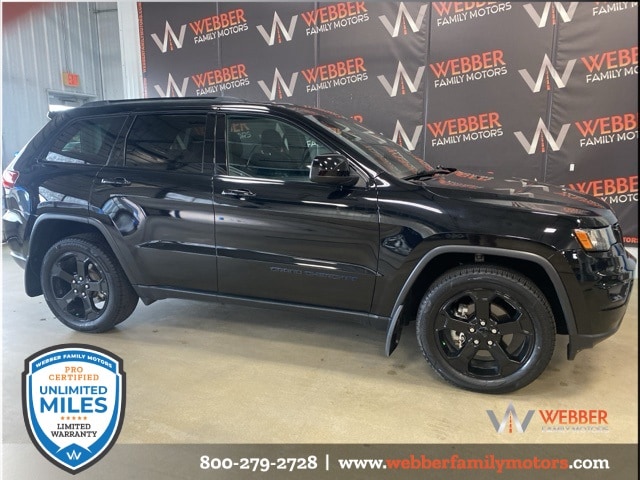 Used 2018 Jeep Grand Cherokee Upland with VIN 1C4RJFAG4JC390264 for sale in Detroit Lakes, Minnesota