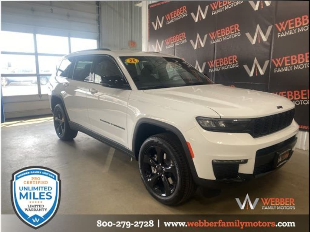 New 2025 Jeep Grand Cherokee L LIMITED 4X4 Sport Utility