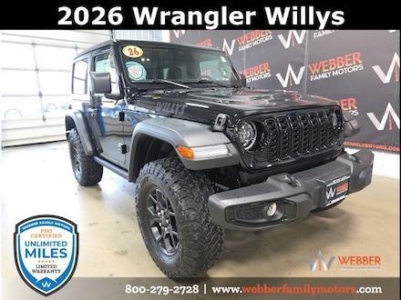 2026 Jeep Wrangler 2-DOOR WILLYS Sport Utility