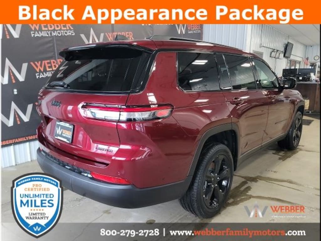 New 2025 Jeep Grand Cherokee L LIMITED 4X4 Sport Utility