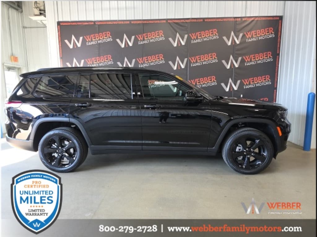 New 2025 Jeep Grand Cherokee L LIMITED 4X4 Sport Utility