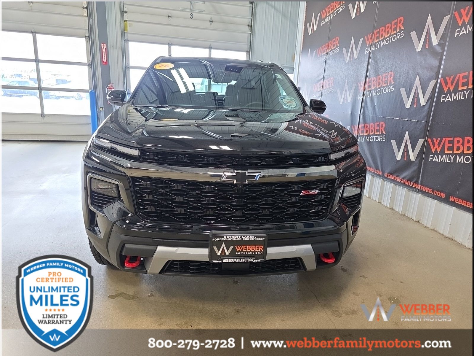 Used 2026 Chevrolet Traverse Z71 with VIN 1GNEVJKS8TJ200710 for sale in Detroit Lakes, Minnesota