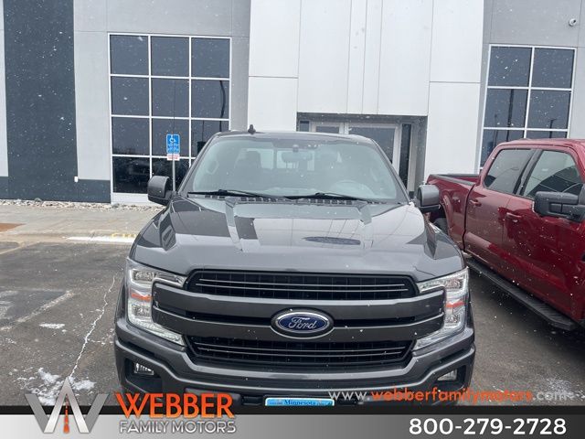 Used 2019 Ford F-150 Lariat with VIN 1FTFW1E54KKE49692 for sale in Detroit Lakes, Minnesota