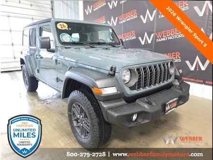 2026 Jeep Wrangler 4-DOOR SPORT S Sport Utility