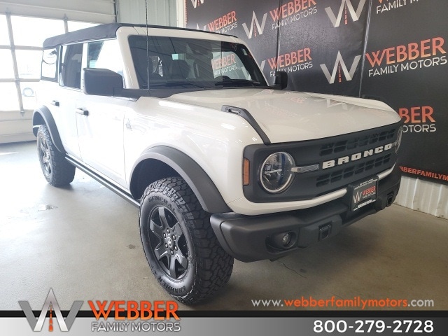Used 2023 Ford Bronco 4-Door Black Diamond with VIN 1FMDE5BH5PLB47888 for sale in Detroit Lakes, Minnesota