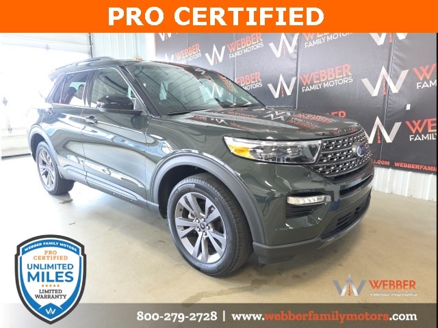 Used 2023 Ford Explorer XLT with VIN 1FMSK8DH3PGB54040 for sale in Detroit Lakes, Minnesota