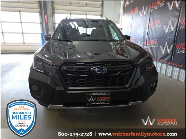 Used 2025 Subaru Forester Wilderness with VIN JF2SKAJCXSH402681 for sale in Detroit Lakes, Minnesota