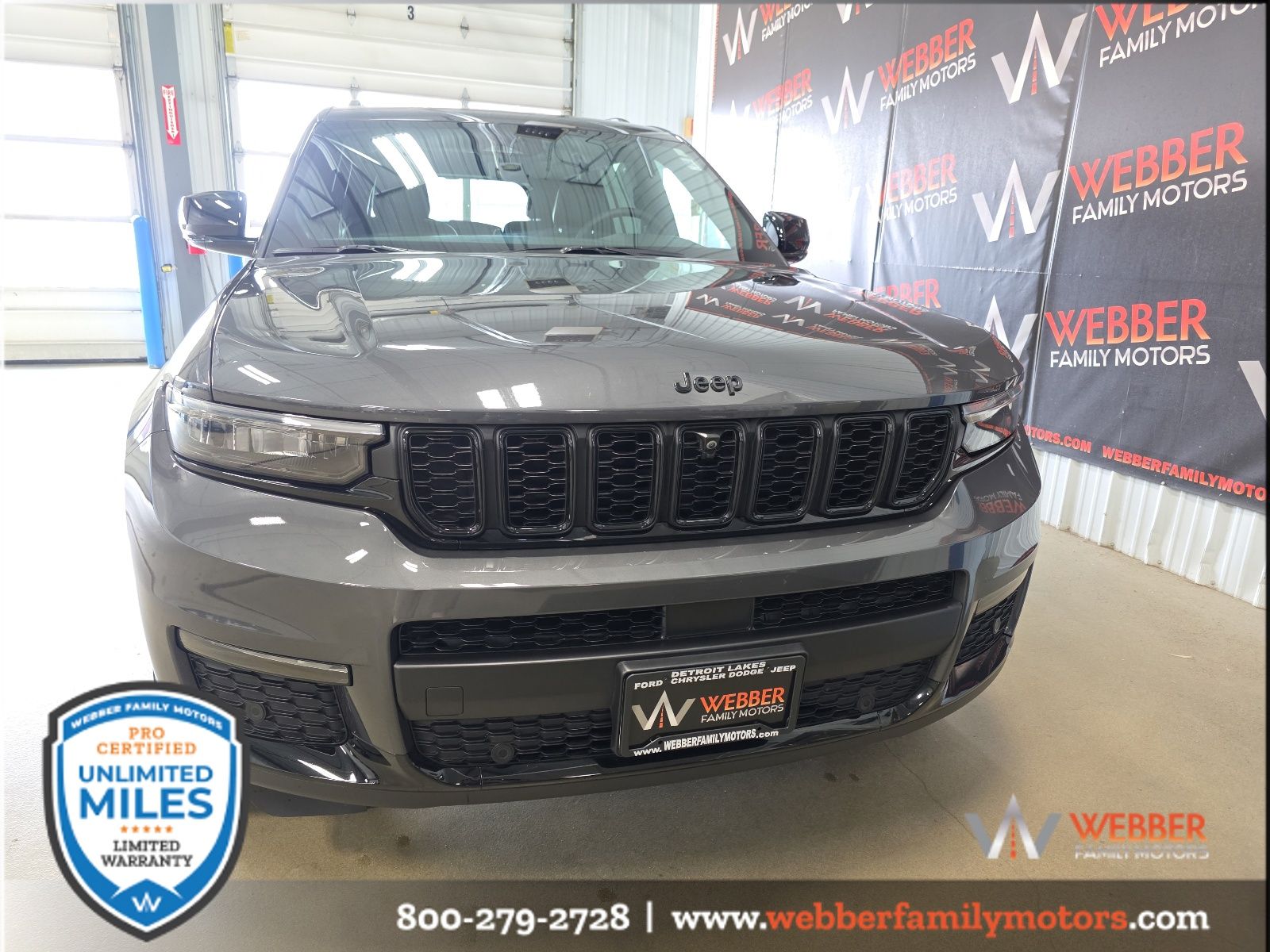 Used 2024 Jeep Grand Cherokee L Limited with VIN 1C4RJKBG4R8592415 for sale in Detroit Lakes, Minnesota