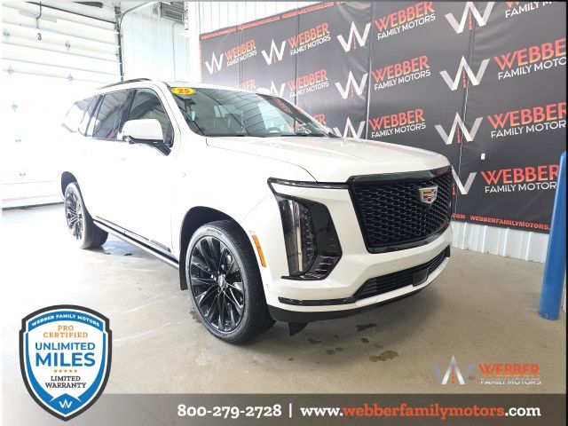 Used 2025 Cadillac Escalade Sport Platinum with VIN 1GYS9GRL6SR376621 for sale in Detroit Lakes, Minnesota