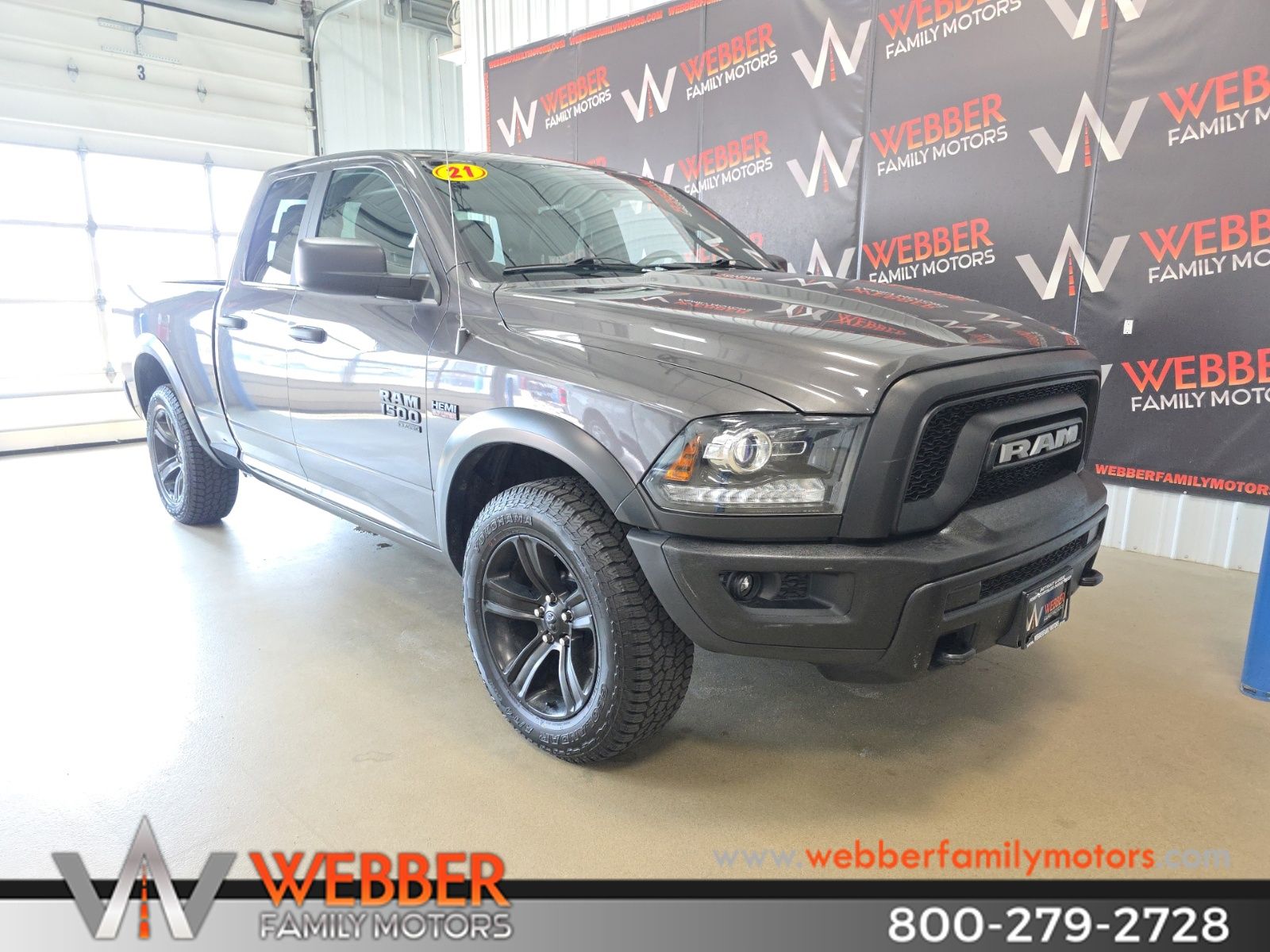 2021 RAM 1500 Classic Warlock 4x4 Quad Cab 6'4's photo