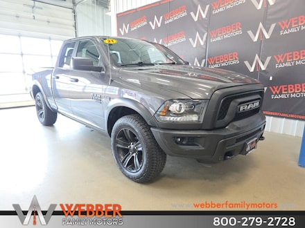 Used 2021 Ram 1500 Classic Warlock Truck Quad Cab for Sale near Fargo, ND