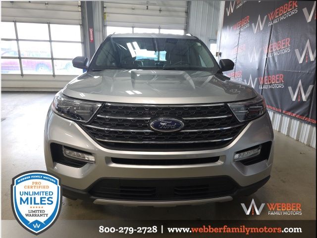 Used 2023 Ford Explorer XLT with VIN 1FMSK8DH3PGA89691 for sale in Detroit Lakes, Minnesota