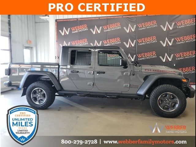 Used 2023 Jeep Gladiator Rubicon with VIN 1C6JJTBG0PL555155 for sale in Detroit Lakes, Minnesota