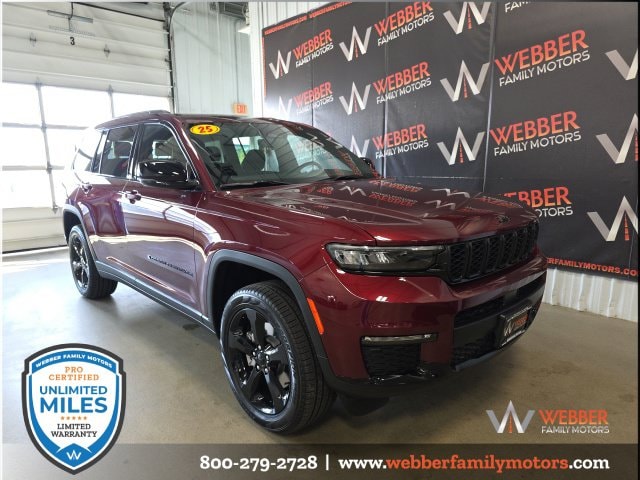 Used 2025 Jeep Grand Cherokee L Limited with VIN 1C4RJKBG5S8744398 for sale in Detroit Lakes, Minnesota