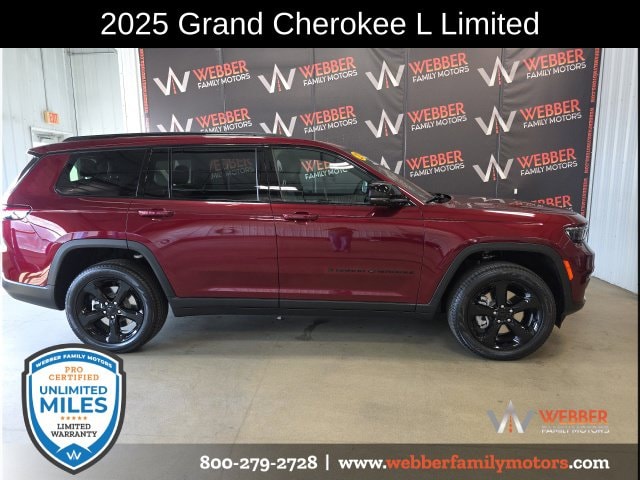 Used 2025 Jeep Grand Cherokee L Limited with VIN 1C4RJKBG5S8744398 for sale in Detroit Lakes, Minnesota