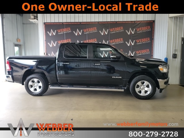 Used 2020 RAM Ram 1500 Pickup Big Horn/Lone Star with VIN 1C6SRFFT7LN362358 for sale in Detroit Lakes, Minnesota