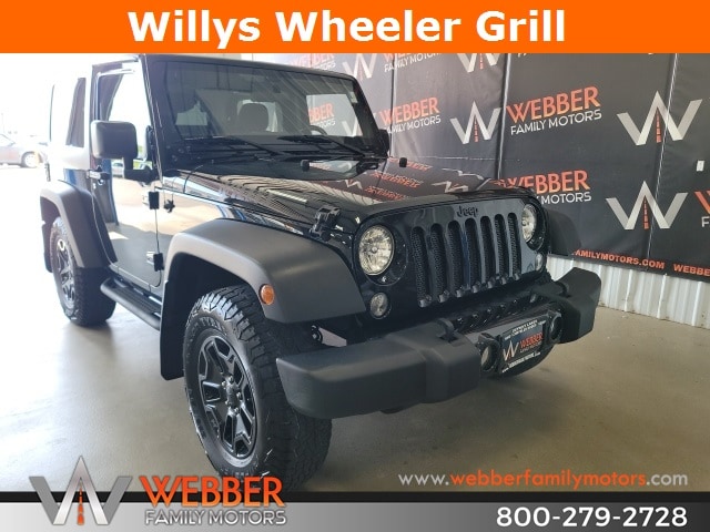 Used 2017 Jeep Wrangler Willys Wheeler with VIN 1C4AJWAG1HL751859 for sale in Detroit Lakes, Minnesota