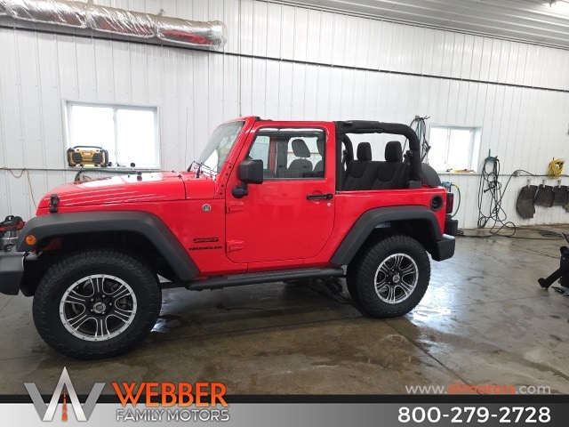 Used 2013 Jeep Wrangler Sport with VIN 1C4AJWAG4DL632326 for sale in Detroit Lakes, Minnesota