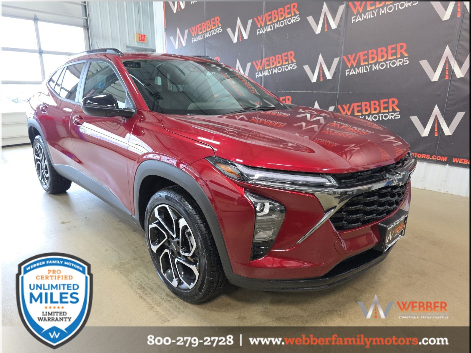 Used 2025 Chevrolet Trax RS with VIN KL77LJEP5SC295239 for sale in Detroit Lakes, Minnesota