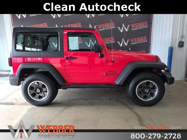 Used 2013 Jeep Wrangler Sport with VIN 1C4AJWAG4DL632326 for sale in Detroit Lakes, Minnesota
