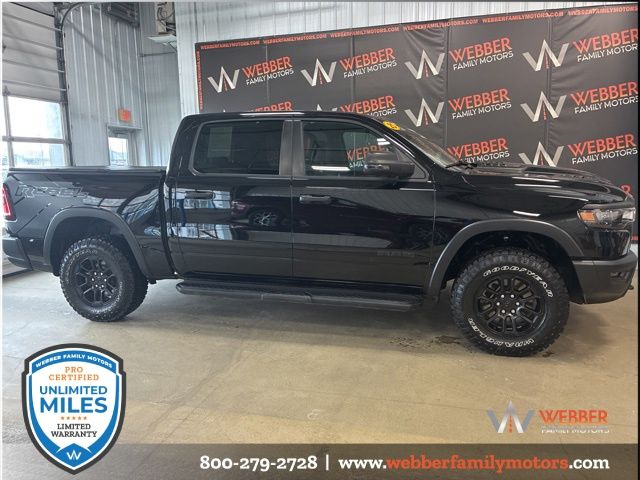 Used 2025 RAM Ram 1500 Pickup Rebel with VIN 1C6SRFLP6SN547135 for sale in Detroit Lakes, Minnesota