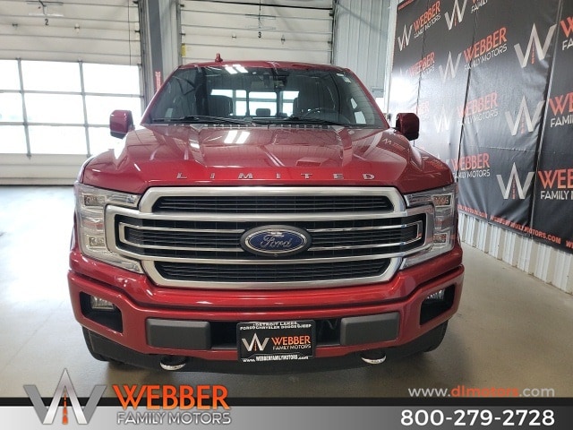 Used 2018 Ford F-150 Limited with VIN 1FTEW1EG5JFD64557 for sale in Detroit Lakes, Minnesota