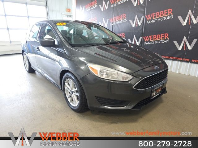 Used 2018 Ford Focus SE with VIN 1FADP3F21JL316875 for sale in Detroit Lakes, Minnesota
