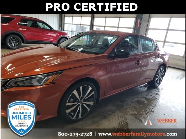 Used 2021 Nissan Altima SR with VIN 1N4BL4CW3MN389576 for sale in Detroit Lakes, Minnesota