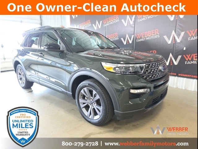 Used 2023 Ford Explorer XLT with VIN 1FMSK8DH3PGB54040 for sale in Detroit Lakes, Minnesota