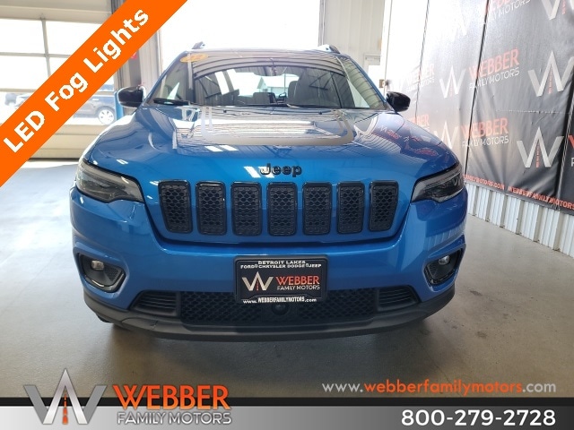 Used 2022 Jeep Cherokee X with VIN 1C4PJMCX2ND541921 for sale in Detroit Lakes, Minnesota