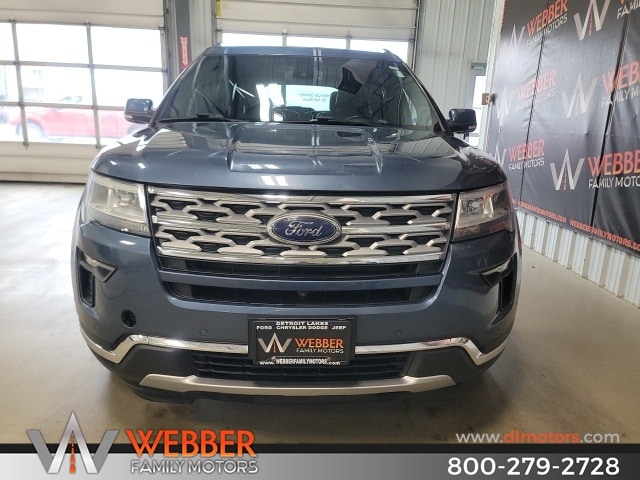 Used 2018 Ford Explorer Limited with VIN 1FM5K8F84JGB08993 for sale in Detroit Lakes, Minnesota