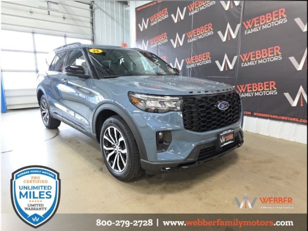 New 2025 Ford Explorer ST-Line SUV