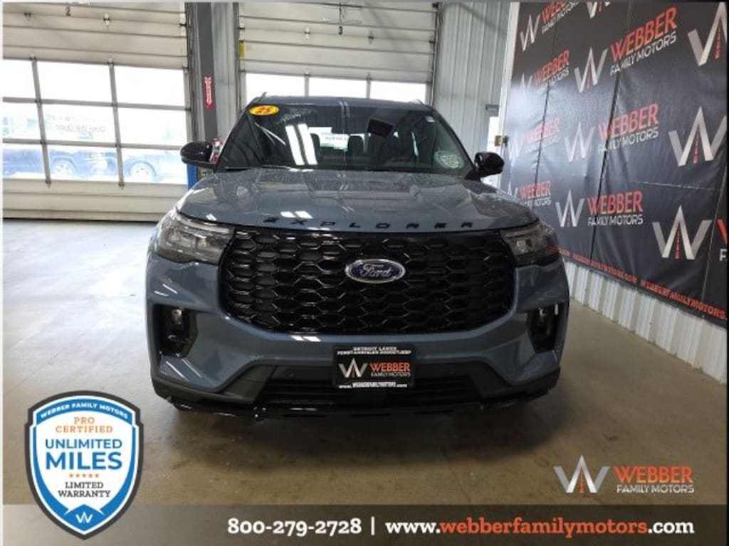 New 2025 Ford Explorer ST-Line SUV