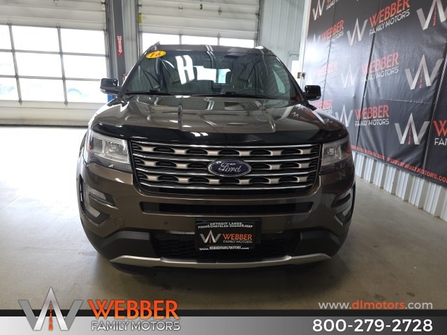 Used 2016 Ford Explorer XLT with VIN 1FM5K8D88GGC27366 for sale in Detroit Lakes, Minnesota