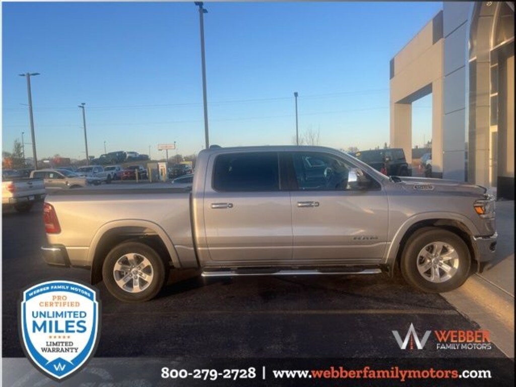 Used 2021 Ram 1500 Laramie Crew Cab Short Bed Truck