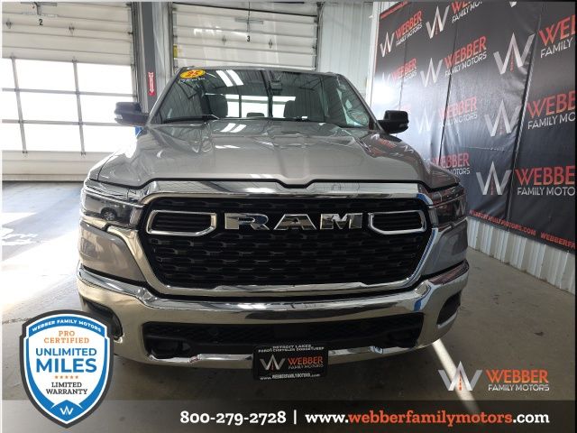 Used 2025 RAM Ram 1500 Pickup Big Horn/Lone Star with VIN 1C6SRFFP7SN618015 for sale in Detroit Lakes, Minnesota