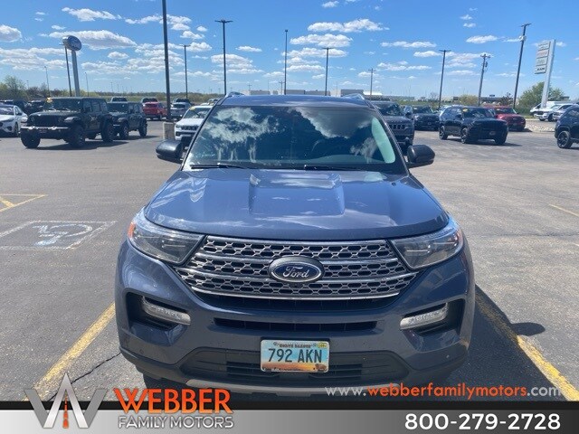 Used 2021 Ford Explorer Limited with VIN 1FMSK8FH6MGC36174 for sale in Detroit Lakes, Minnesota