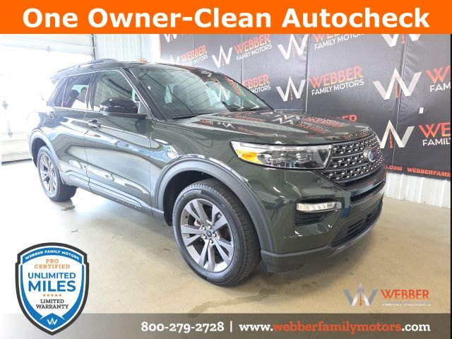 Used 2023 Ford Explorer XLT with VIN 1FMSK8DH3PGB54040 for sale in Detroit Lakes, Minnesota