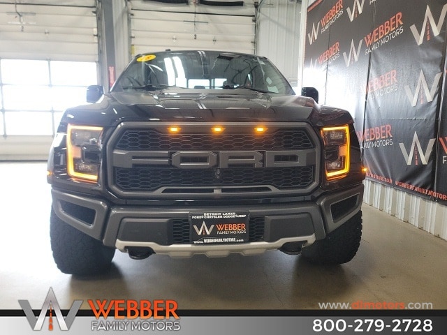 Used 2018 Ford F-150 Raptor with VIN 1FTFW1RG7JFD33969 for sale in Detroit Lakes, Minnesota