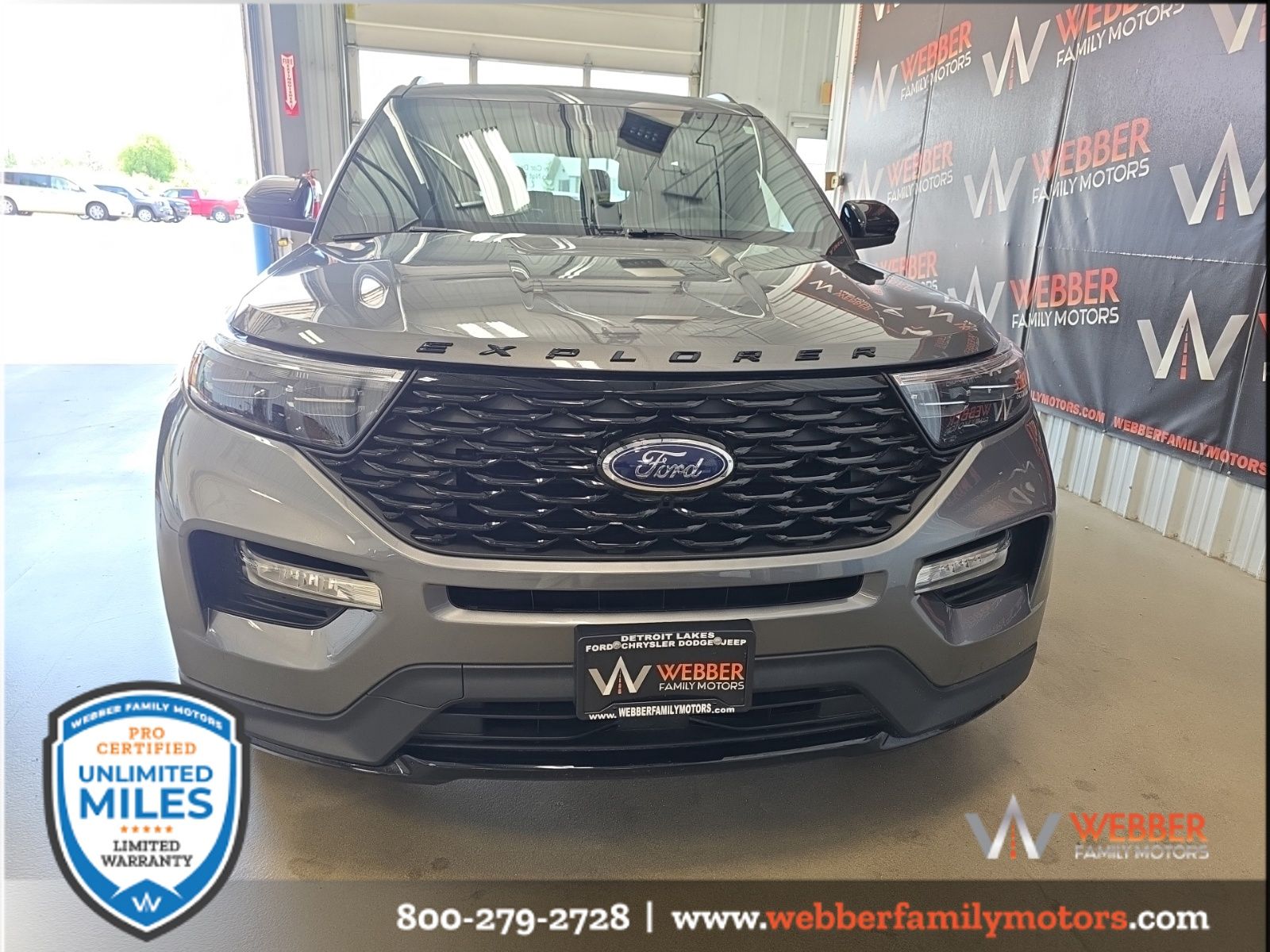 Used 2024 Ford Explorer ST-LINE with VIN 1FMSK8KH0RGA64740 for sale in Detroit Lakes, Minnesota