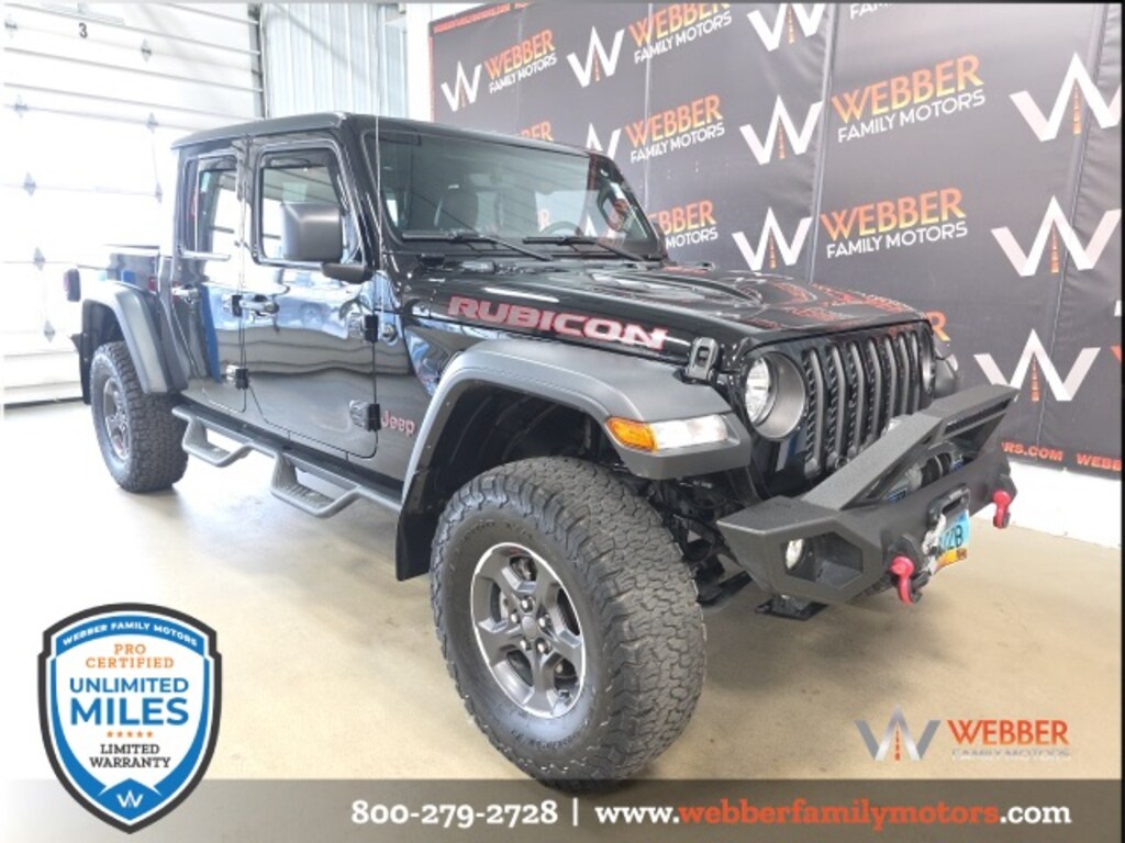Used 2023 Jeep Gladiator Rubicon Crew Cab Short Bed Truck