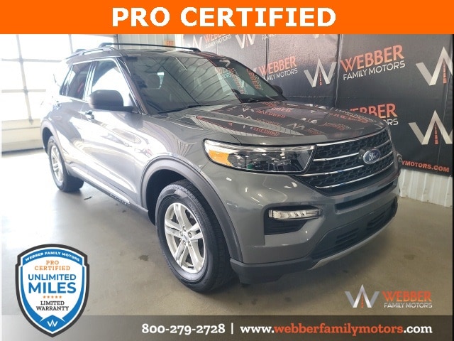 Used 2023 Ford Explorer XLT with VIN 1FMSK8DHXPGB92185 for sale in Detroit Lakes, Minnesota