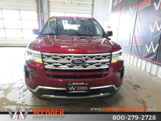 Used 2019 Ford Explorer Limited with VIN 1FM5K8F82KGA51887 for sale in Detroit Lakes, Minnesota