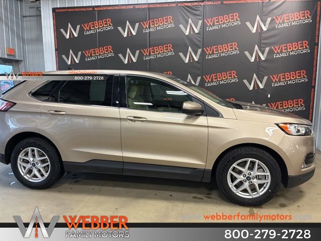 Used 2021 Ford Edge SEL with VIN 2FMPK4J91MBA46675 for sale in Detroit Lakes, Minnesota
