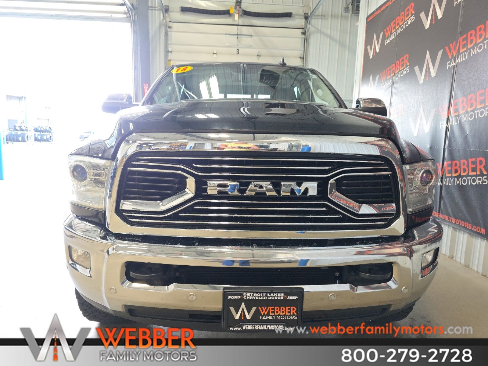 Used 2018 RAM Ram 2500 Pickup Laramie with VIN 3C6UR5FL5JG190517 for sale in Detroit Lakes, Minnesota