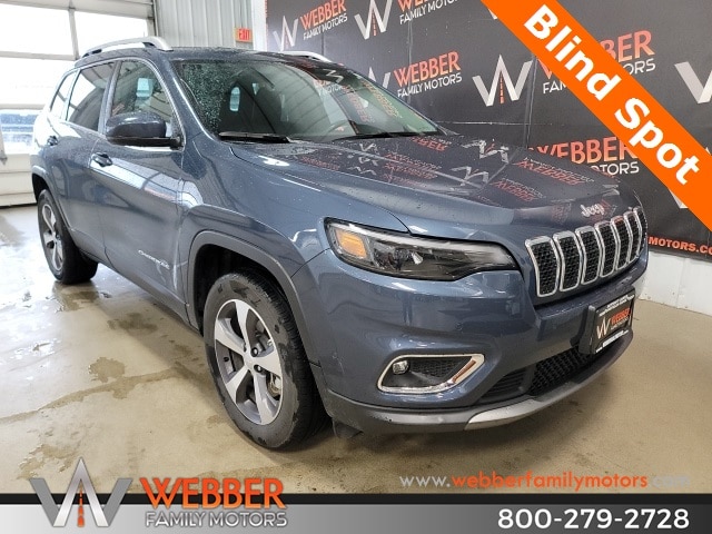 Used 2021 Jeep Cherokee Limited with VIN 1C4PJMDX7MD127398 for sale in Detroit Lakes, Minnesota