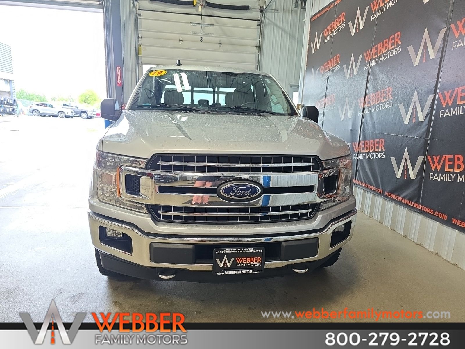 Used 2019 Ford F-150 XLT with VIN 1FTEW1EP7KFA36087 for sale in Detroit Lakes, MN
