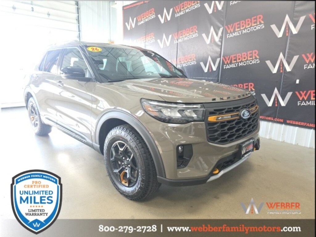 New 2026 Ford Explorer Tremor SUV